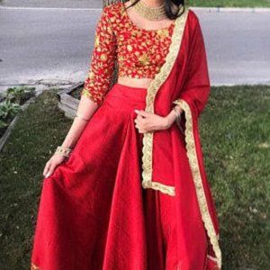 Maroon Lehenga Choli